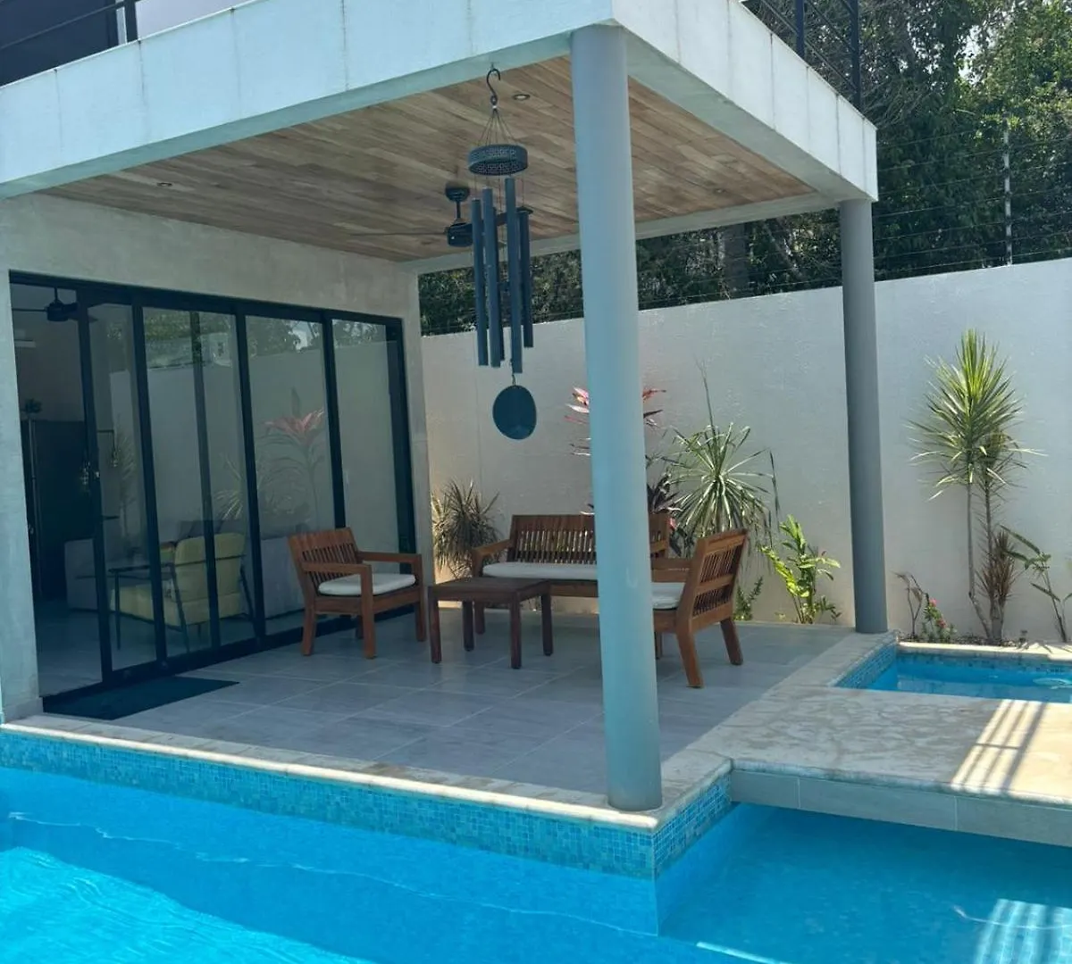 Tulum Private Villa Karol For10-Bbq-5 Beds-Pool-Parking 0*,