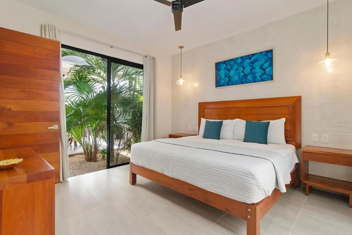 Tulum Private Villa Karol For10-Bbq-5 Beds-Pool-Parking
