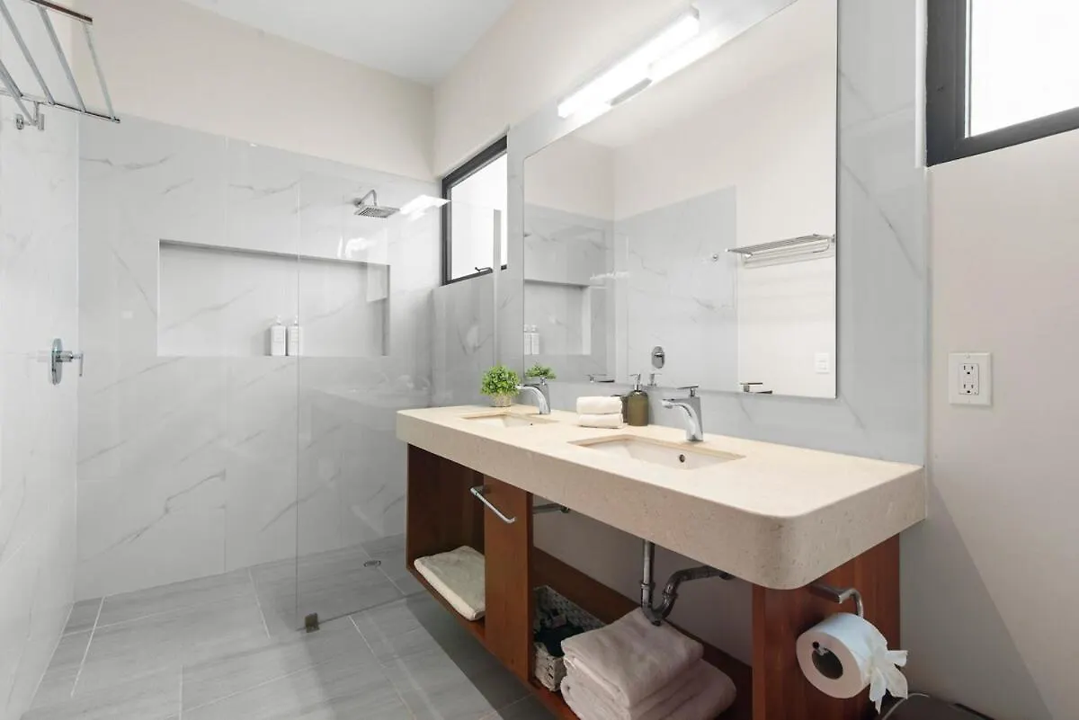 Tulum Private Villa Karol For10-Bbq-5 Beds-Pool-Parking