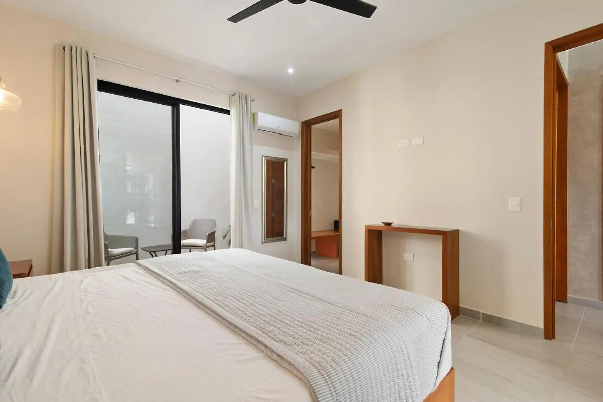 Tulum Private Villa Karol For10-Bbq-5 Beds-Pool-Parking
